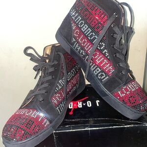 Christian Louboutin Red Bottoms Red & Black